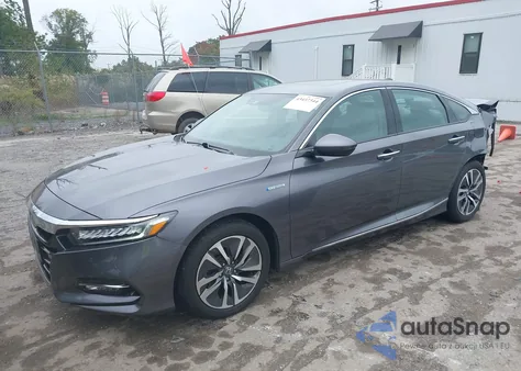 2020 Honda Accord Hybrid Touring из США, поврежденный, VIN 1HGCV3F91LA002877